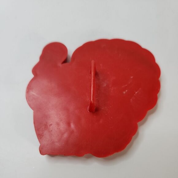 Vtg Tupperware Cookie Cutters Set of 7 Red Plastic 1970s, Halloween, Xmas - Picture 3 of 15